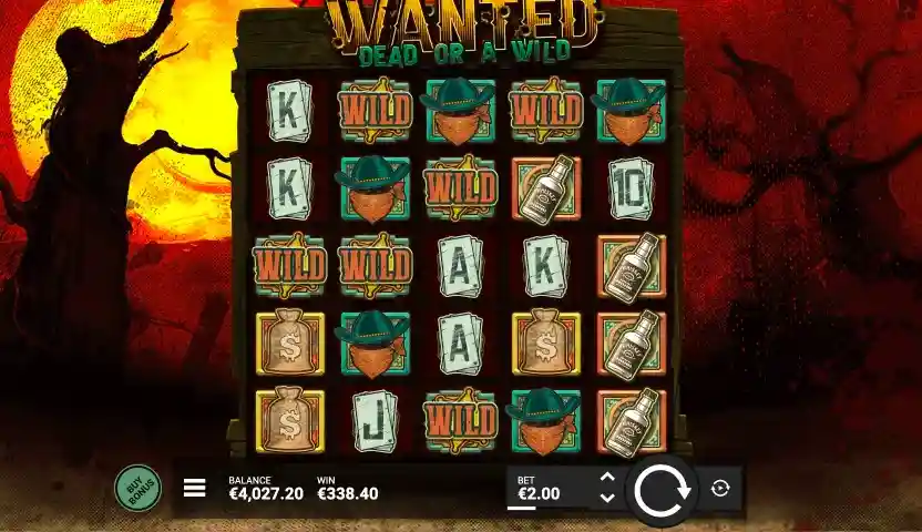 slot Wanted Dead or a Wild no Brasil